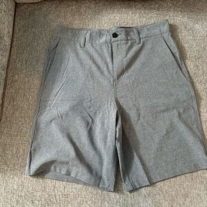 Grey hybrid (dry fit) shorts